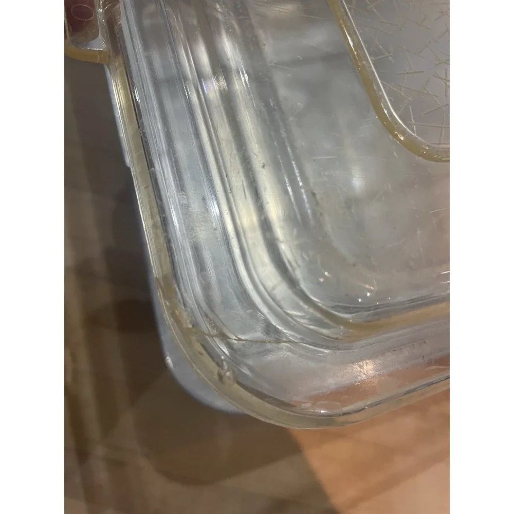 Vintage REMA AirBake Insulated Aluminum 13x9 Cake Pan with Original Clear Lid